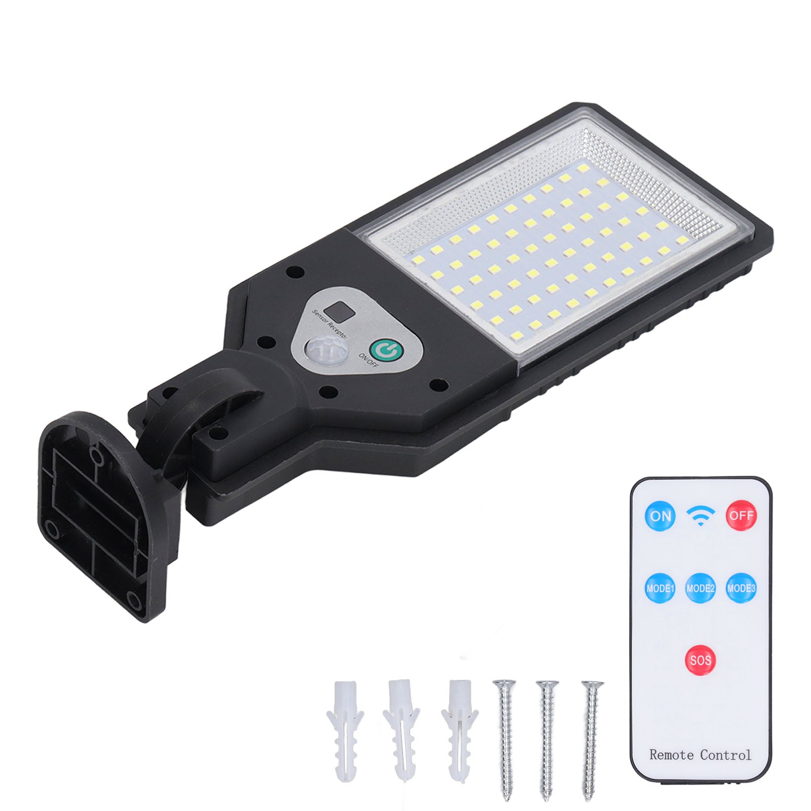 Solar Lamp 360° Wide Angle 800 Square Feet Lighting Remote Control Solar Light White