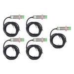 5Pcs Proximity Sensor NPN Normally Closed Detecting Switch 6‑36V DC Accessory Set Kit