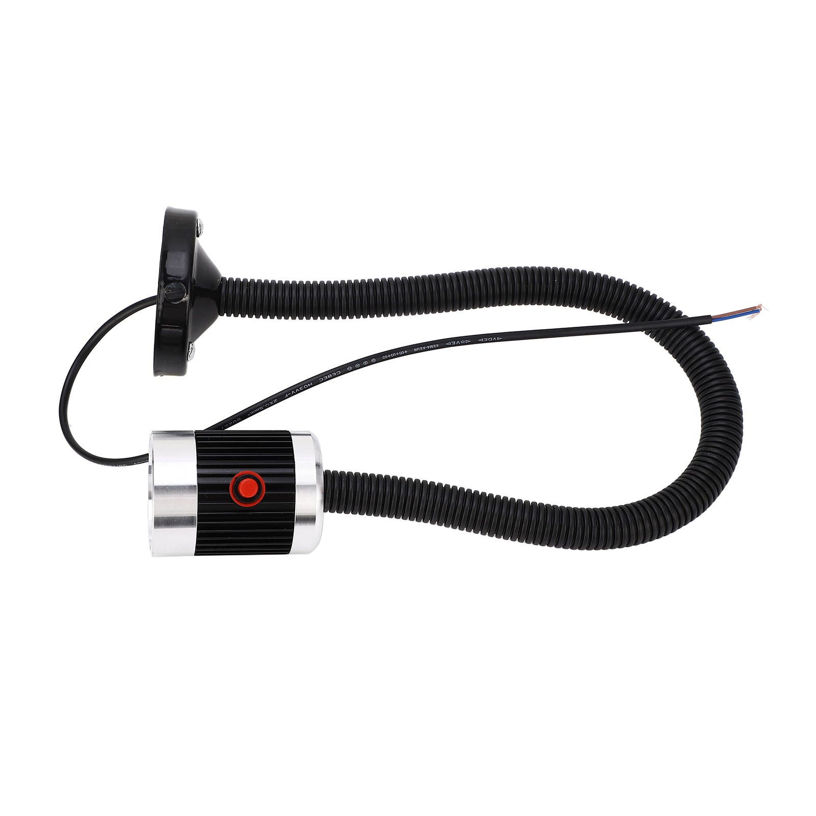 Round Magnetic Base Gooseneck Light Industrial LED CNC Machine Tool Lathe Work Lamp AC220V 3W