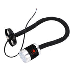 Round Magnetic Base Gooseneck Light Industrial LED CNC Machine Tool Lathe Work Lamp AC220V 3W