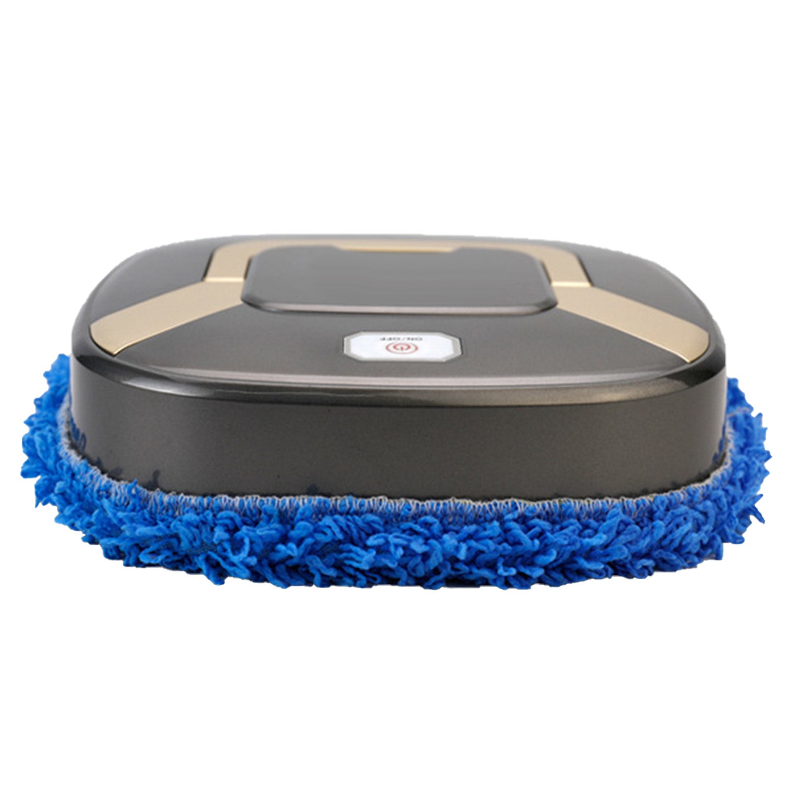 Auto Mop Cleaner ABS with Built in Lithium Battery Wet and Dry Mopping Charging Mopping Robot for Home silver Gray