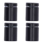 12 Sets Advertising Nail Stainless Steel Standoff Screws Mirror Glass Holder Mounts Tools