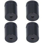 12 Sets Advertising Nail Stainless Steel Standoff Screws Mirror Glass Holder Mounts Tools