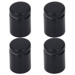 12 Sets Advertising Nail Stainless Steel Standoff Screws Mirror Glass Holder Mounts Tools