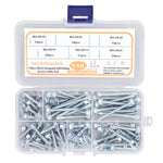 110Pcs Self Drilling Screw Hex Washer Head M4.2 6 Sizes Fastener Assortment Set Kit