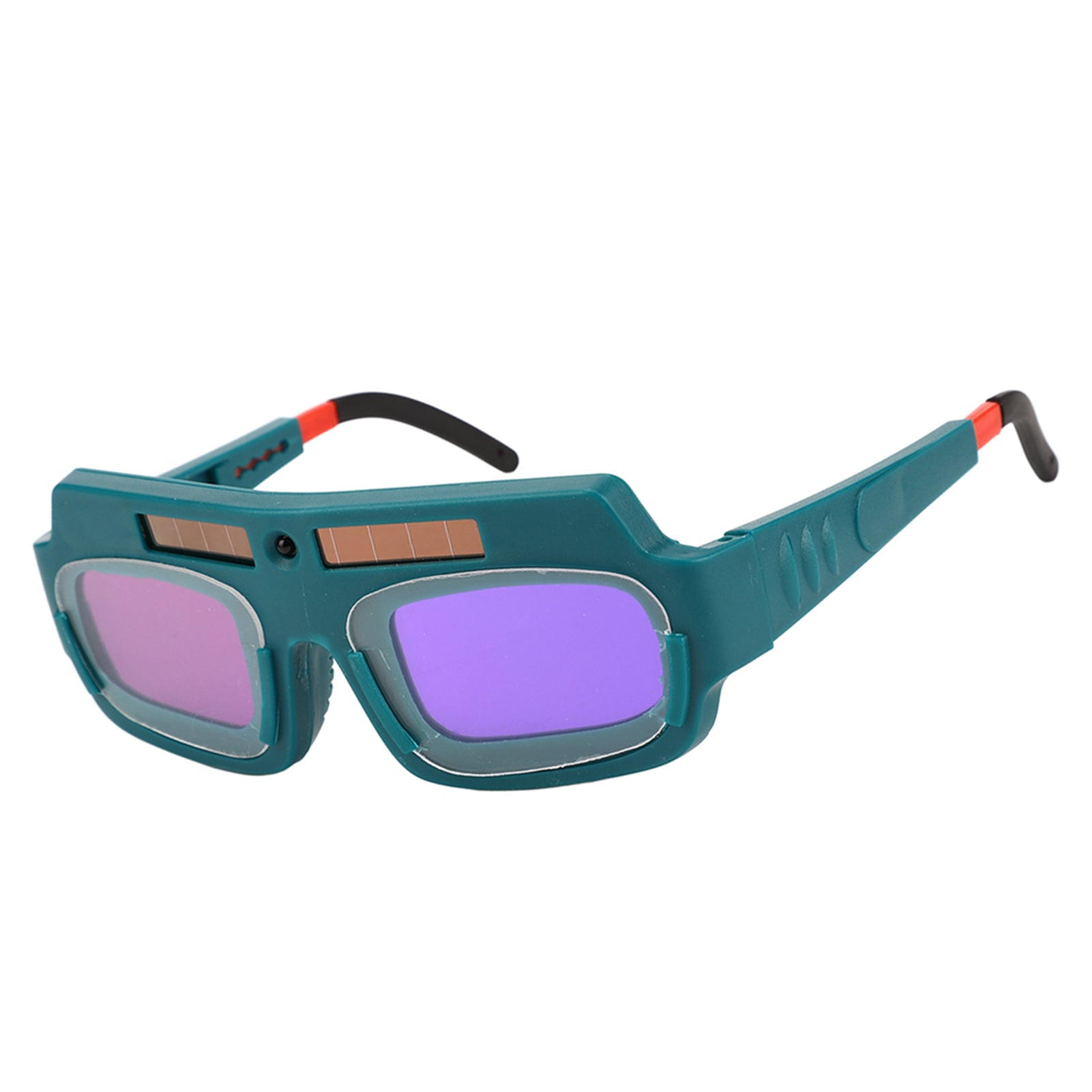 Solar Auto Darkening Welding Goggle Arc and Strong Light Protection Dimming Glasses Dark Green