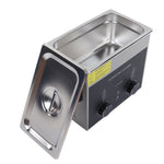 Ultrasonic Cleaning Machine 3L Stainless Steel Ultrasonic Watch Cleaner for Laboratory Supplies Dental Equipment US Plug AC110V