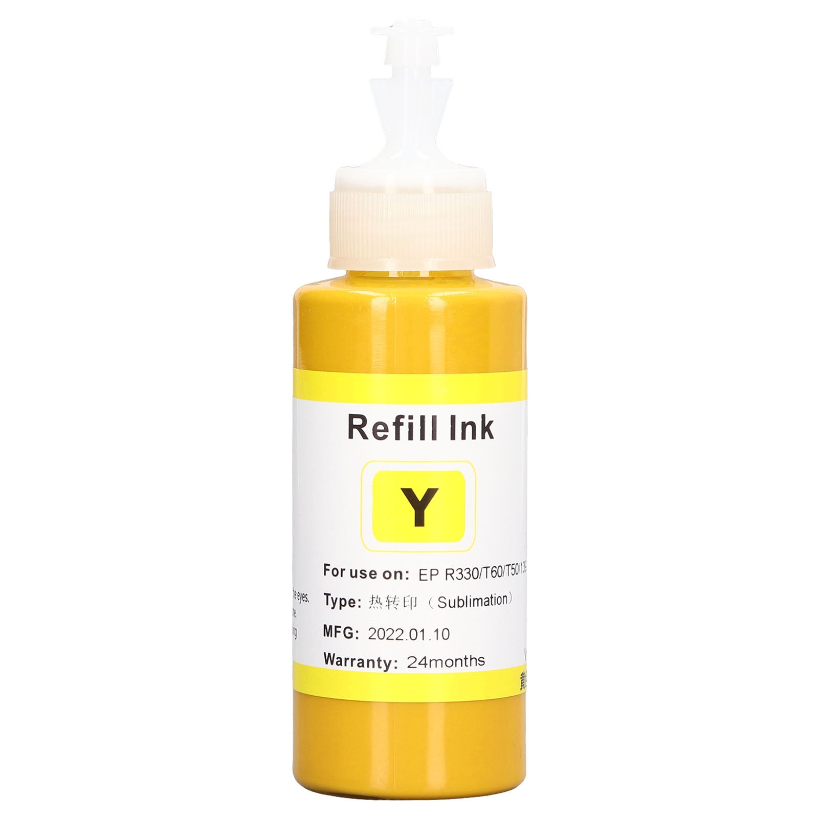 Sublimation Ink Refill Heat Transfer 100ML Digital Printing Accessory for R330 230 T60 T50 Y