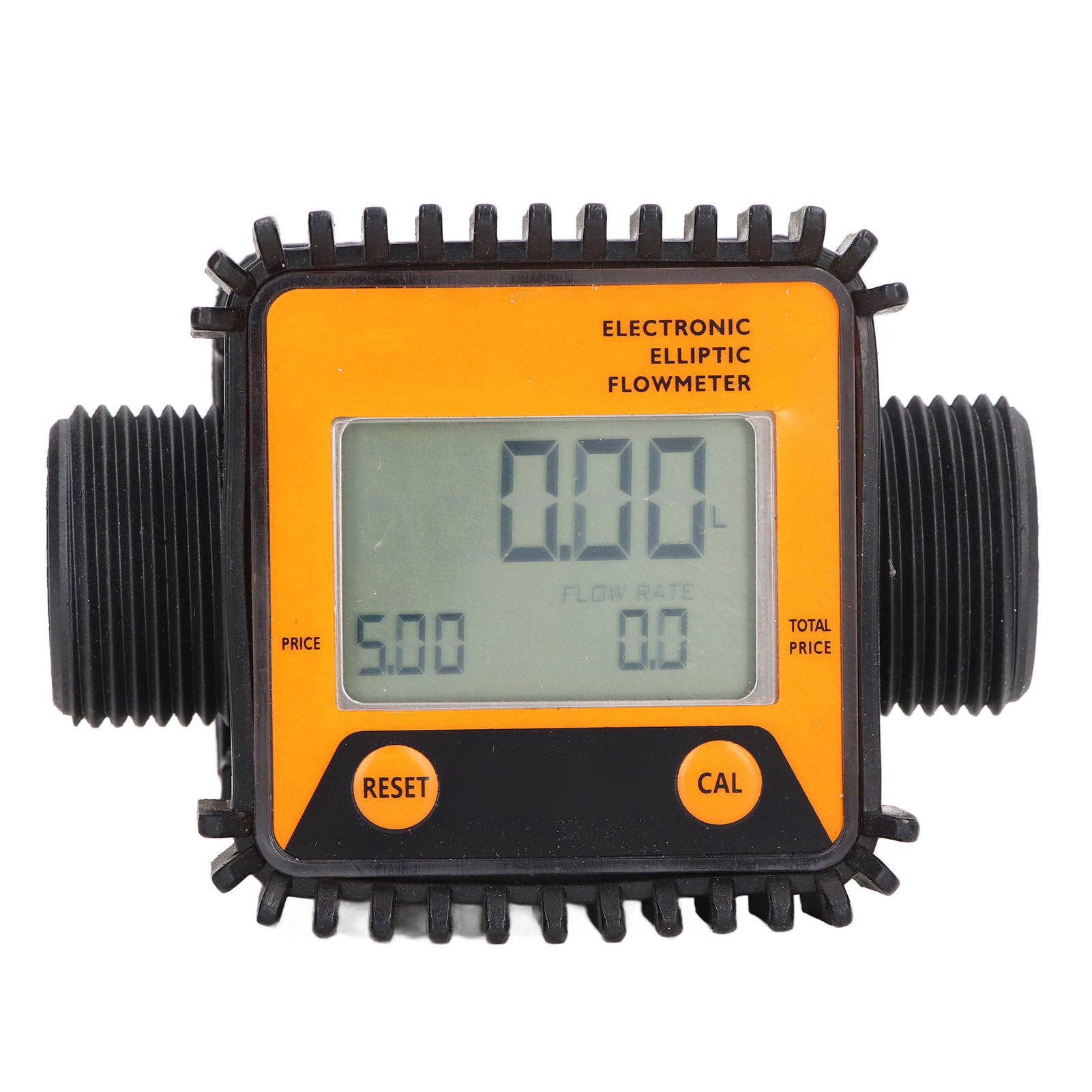 Digital Diesel Fuel Flow Meter Professional Gear Urea Controller for Chemicals Water 1in K28 Orange