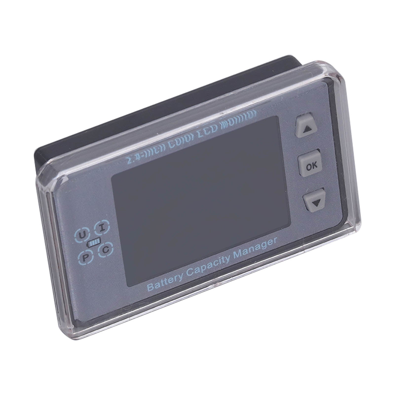 Voltmeter Coulometer Wireless Battery Capacity Manager Monitor with 2.4in Color LCD Screen 500V 200A