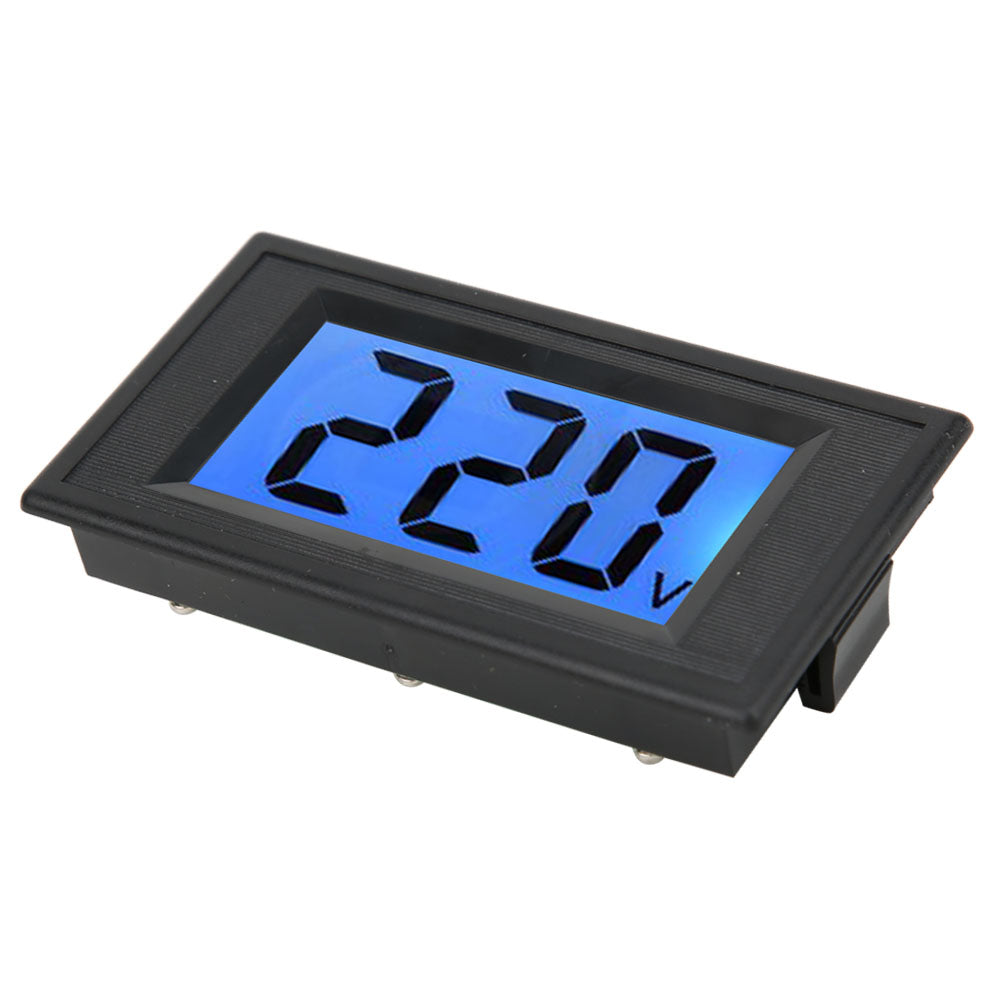 YB5135D LCD Two Wire Digital Display Voltmeter AC Voltage Tester Meter Panel Measuring Range AC80-500V