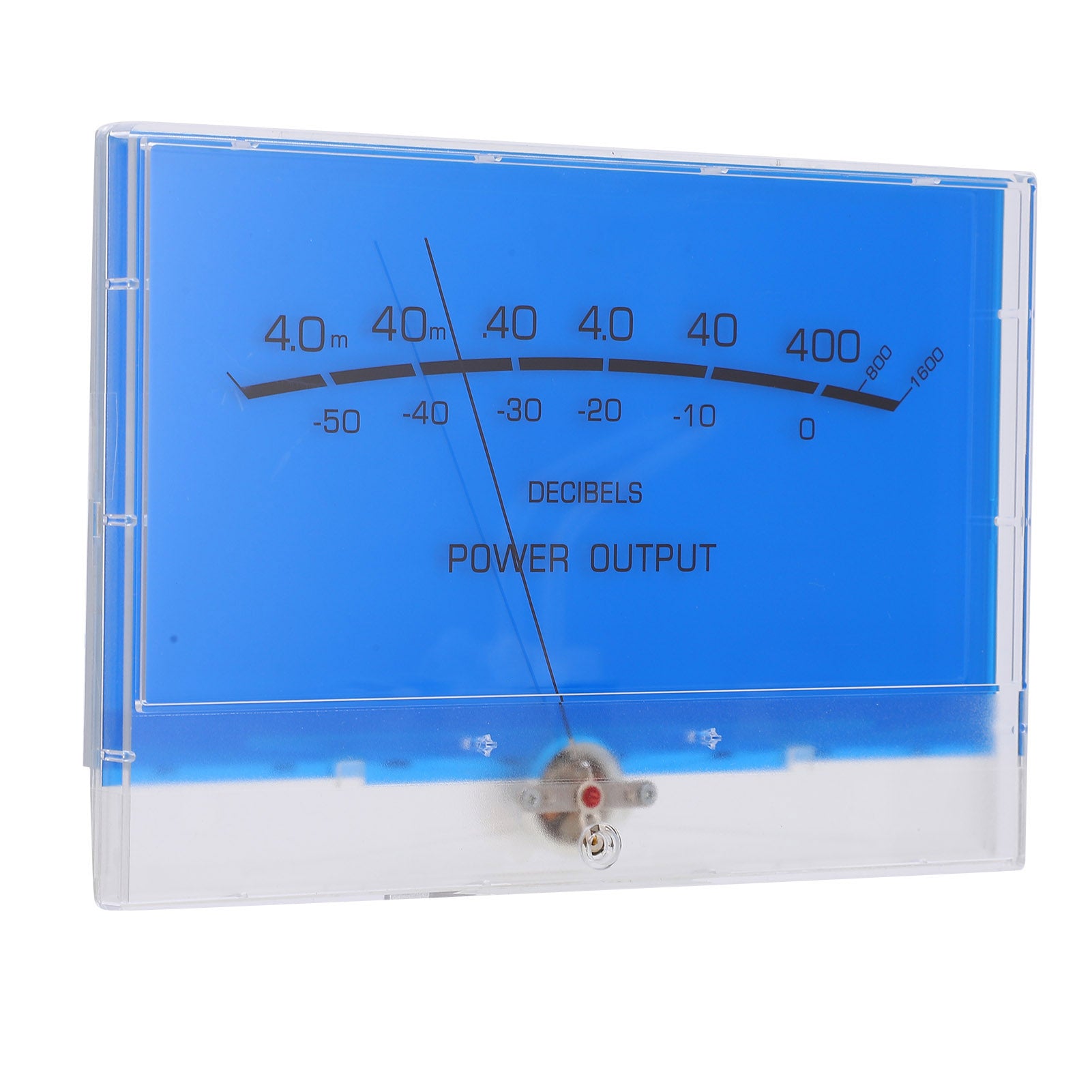 P‑200 VU Meter Header with LED Backlight Power Amplifier Sound Audio Level Power Tester