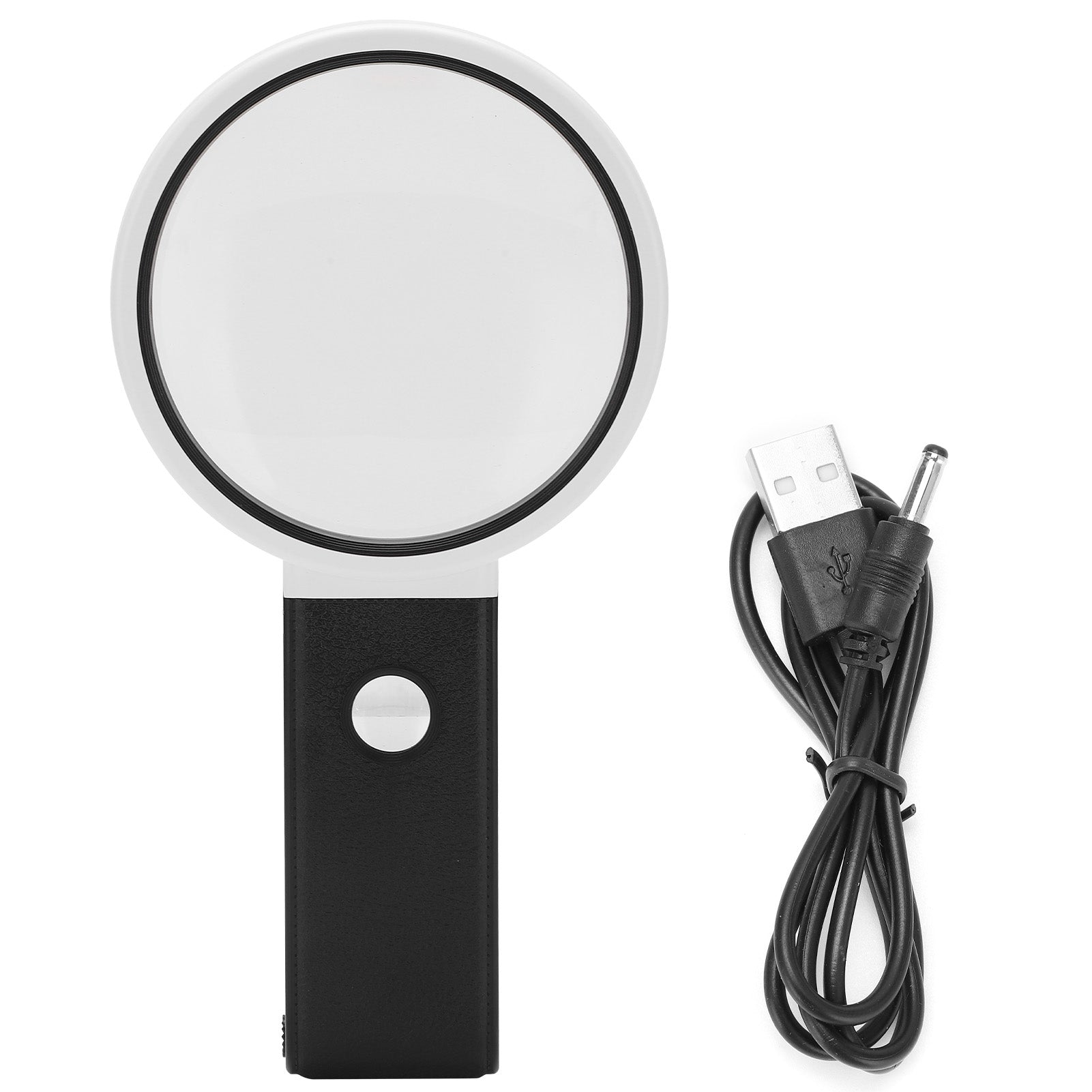 TH‑7018‑C Magnifying Glass Portable Folding Reading Magnifier with LED Light Scale 3.5X 25X