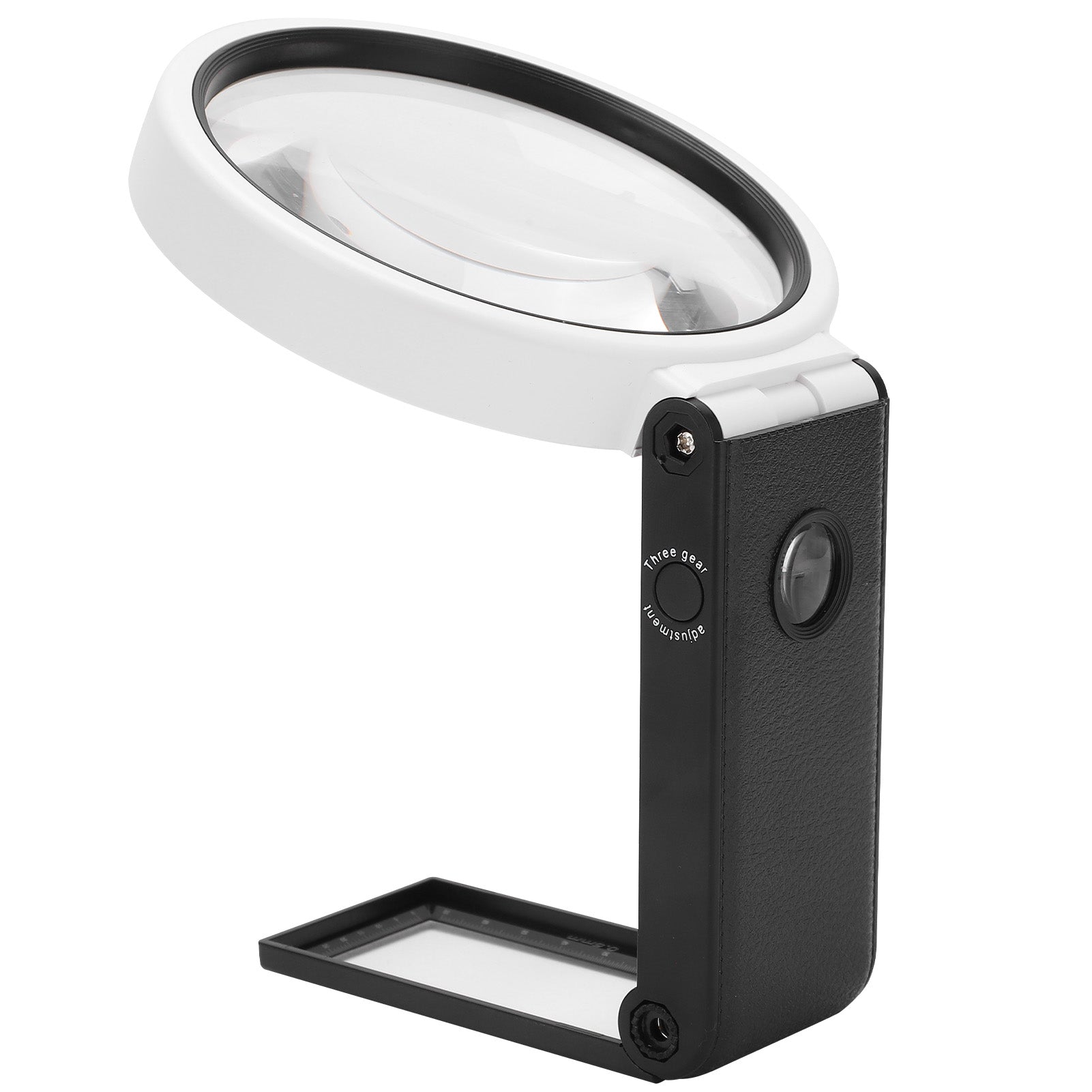 TH‑7018‑C Magnifying Glass Portable Folding Reading Magnifier with LED Light Scale 3.5X 25X