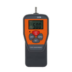 RuoShui 500N Digital Force Gauge with LCD Backlight Screen Portable Handheld Dynamometer AC100‑240VUS Plug