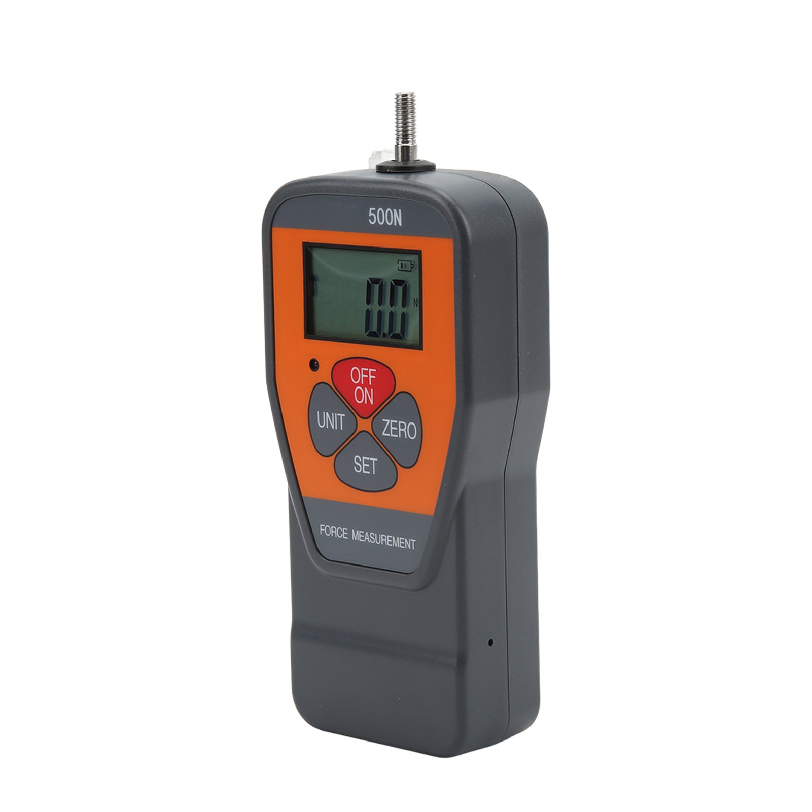 RuoShui 500N Digital Force Gauge with LCD Backlight Screen Portable Handheld Dynamometer AC100‑240VUS Plug
