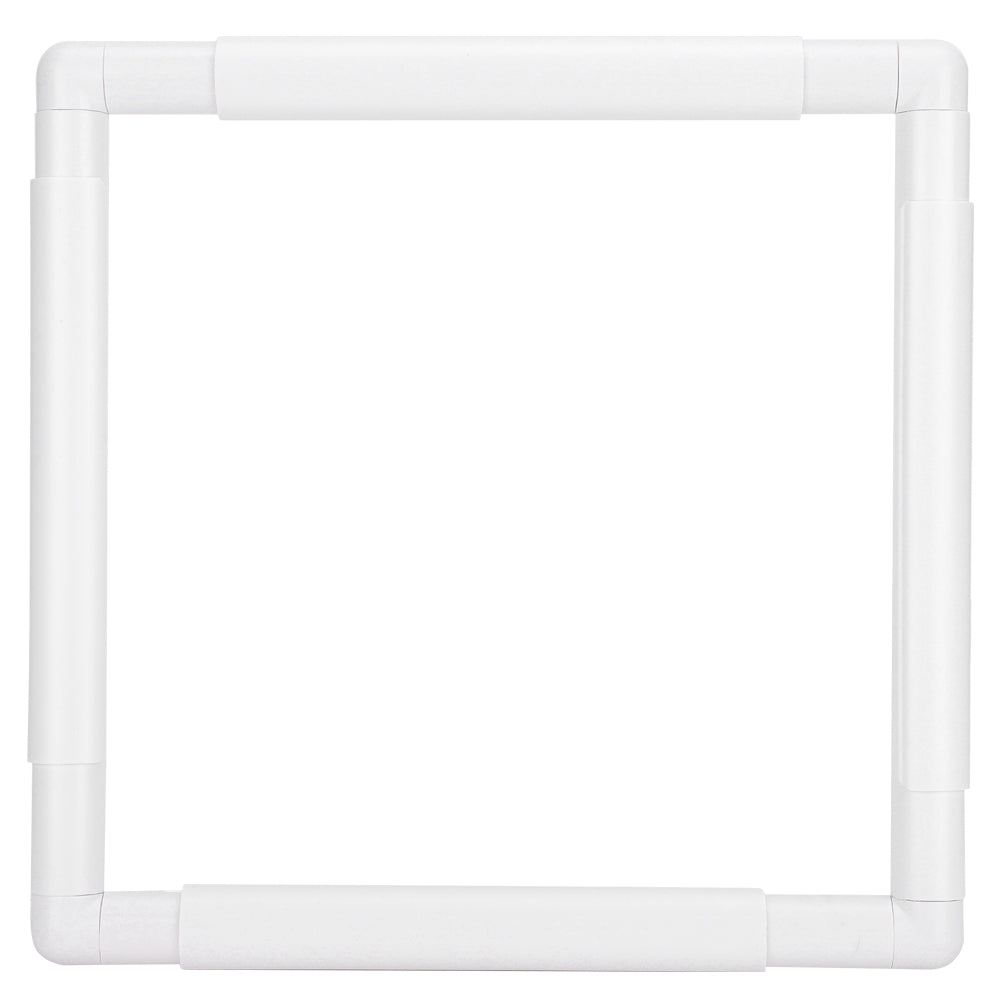 Square Shape Embroidery Frame DIY Hoop Cross Stitch Craft Tool Handhold Rectangle Sewing Supplies11 x 11in