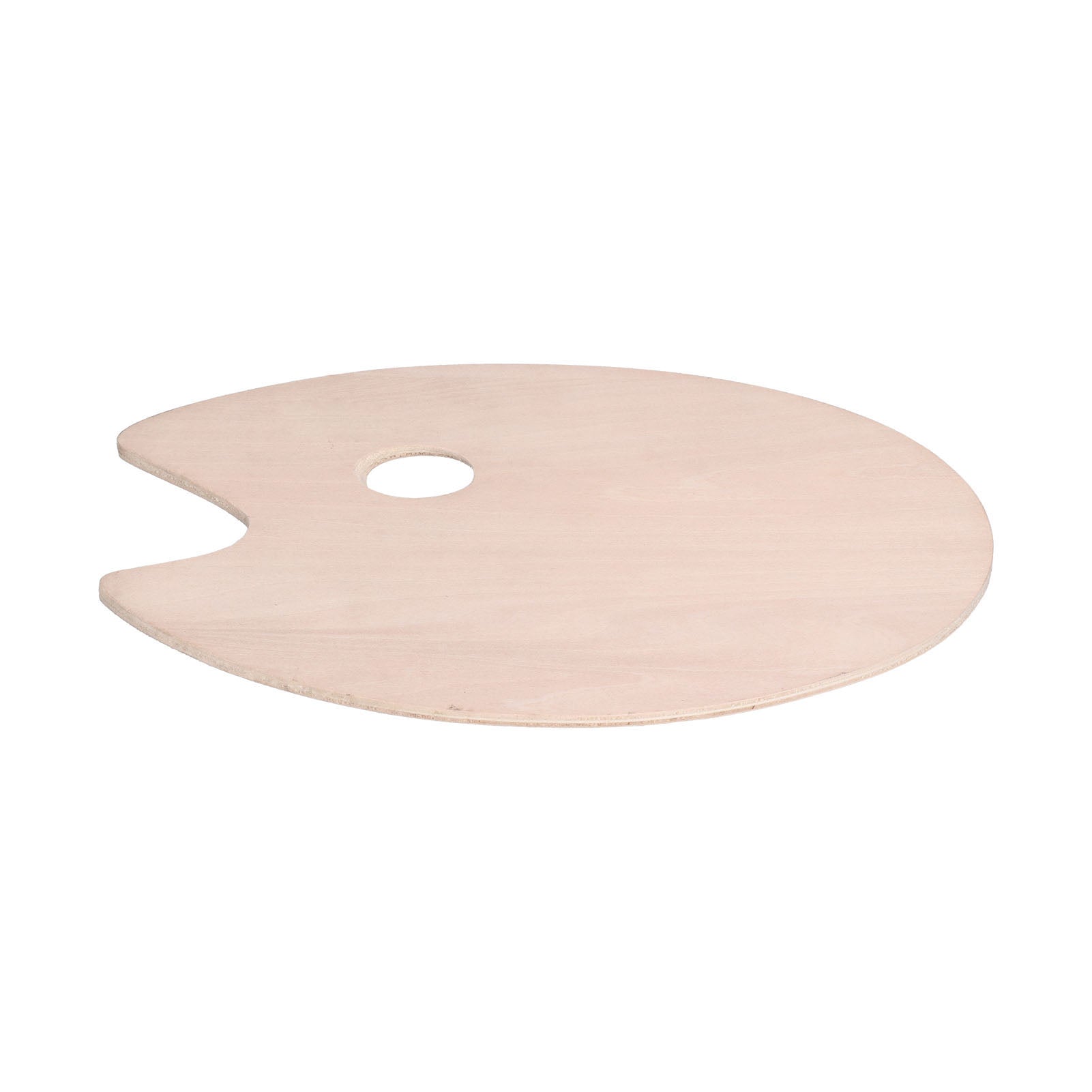Painting Palettes Multi Purpose Convenient to Hold Clean Easily Environmentally Friendly Wood Oil Painting Palettes