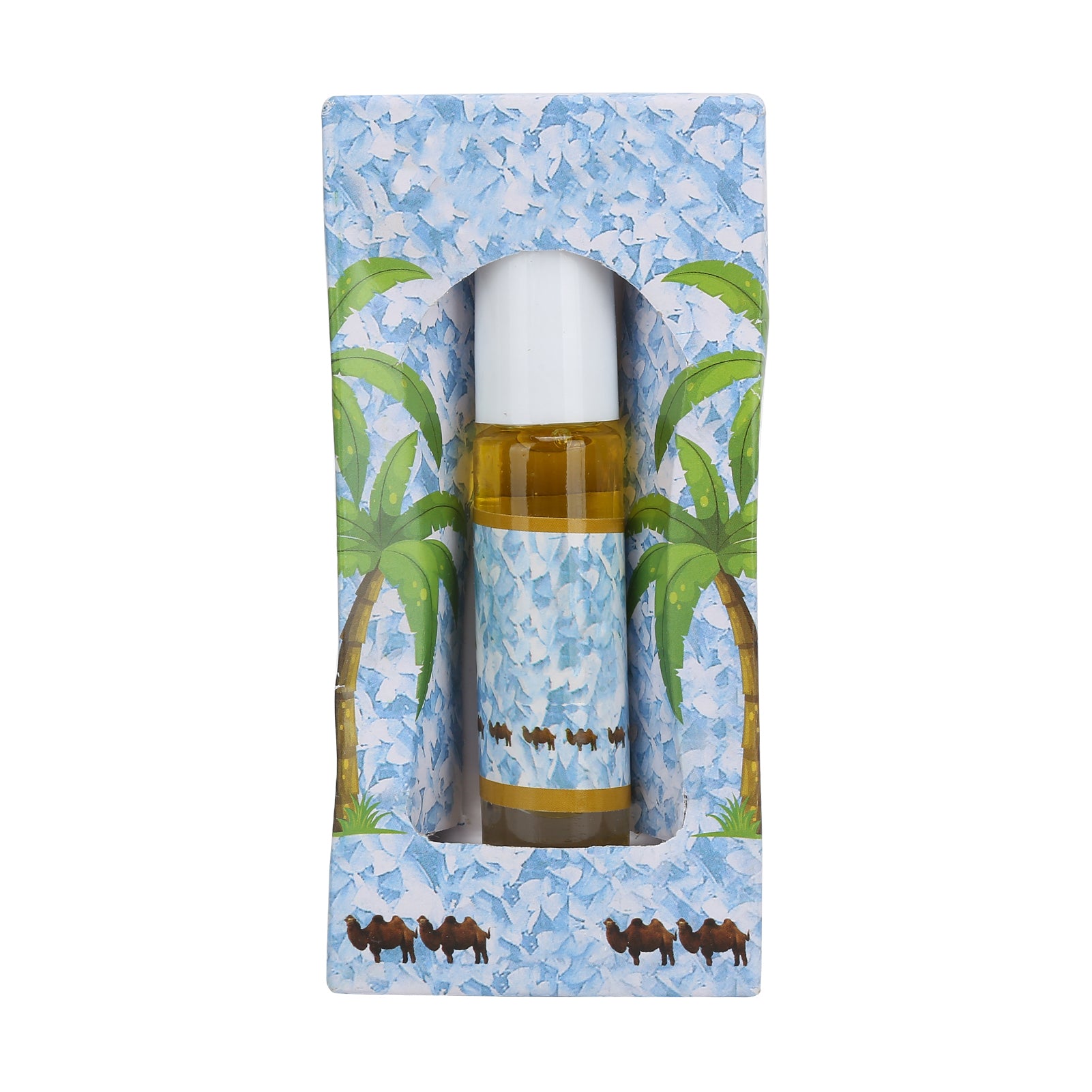 Roll On Perfume Saudi Arabia Essential Oil Air Freshener Muslim Gift Religious Supplies 6MLBlue Box