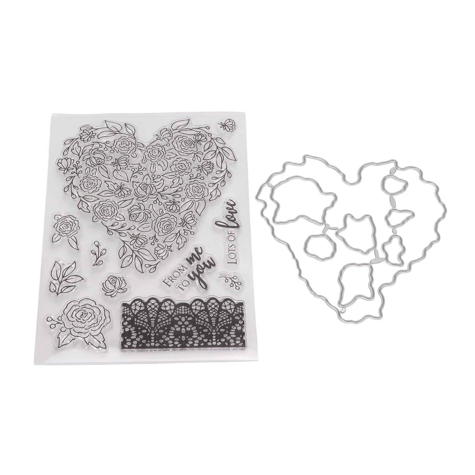 Transparent Stamp DIY Handbook Album Diary Transparent Clear Stamps Hand Made Paper Crafts