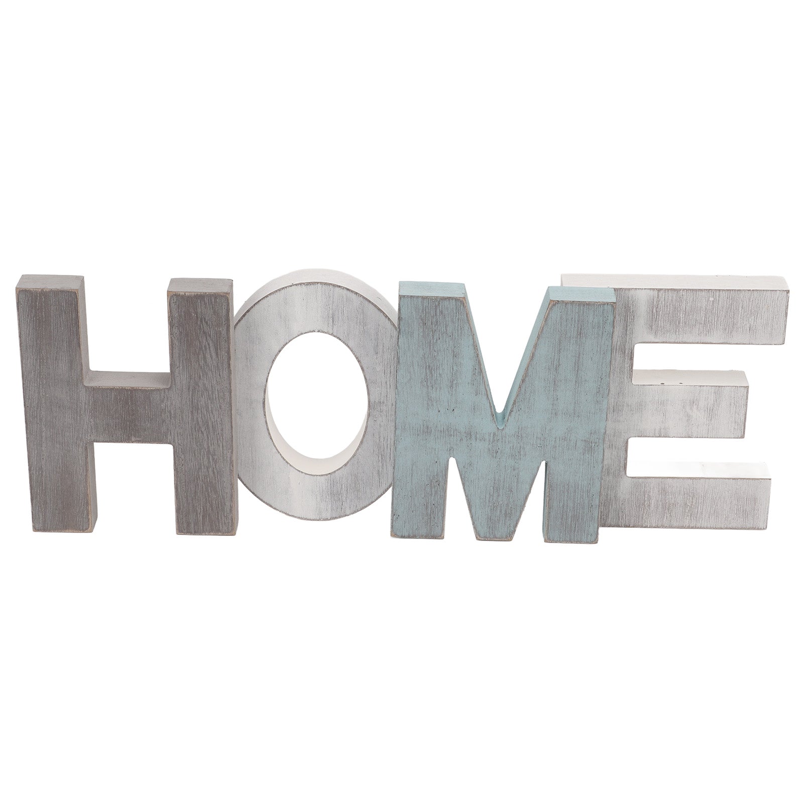Wood HOME Sign Distressed Retro One Piece Design Exquisite Wooden Letters Decoration Ornaments
