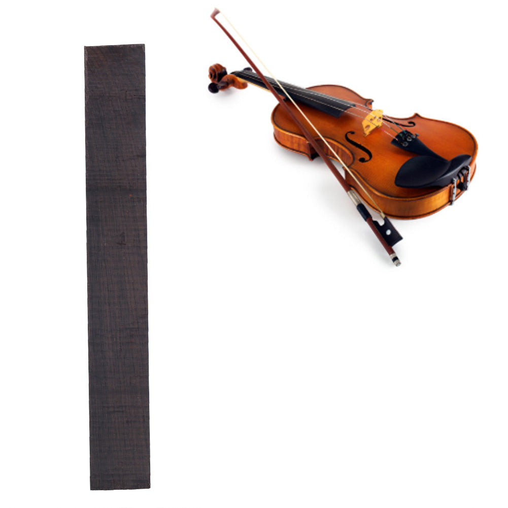 DIY Handicraft Musical Instrument Handle Black Ebony Wood Acoustic Guitar Accessories1pc 150x20x20mm