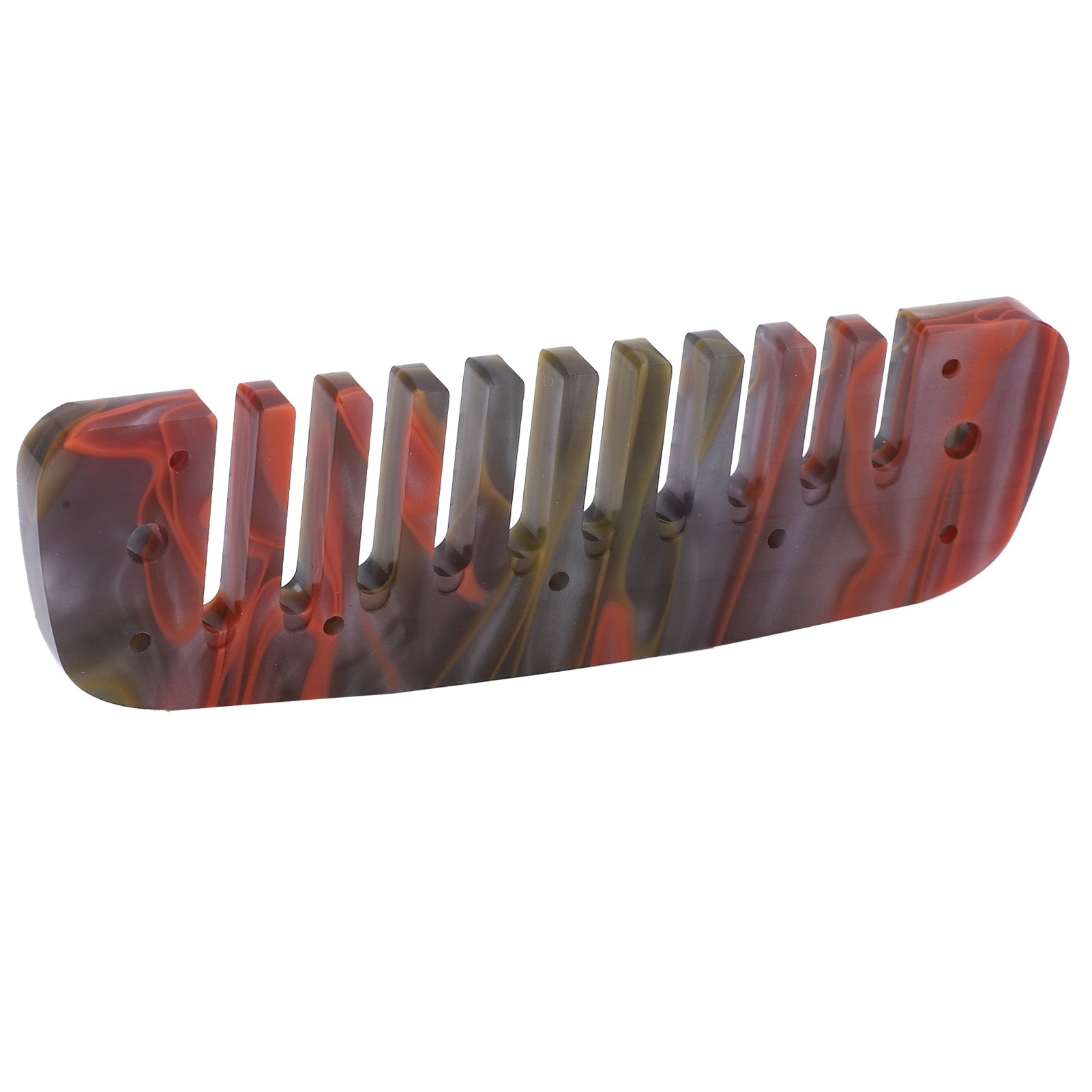 Harmonica Comb Parts Accessories Acrylic for HOHNER Golden Melody 270D Wind Instrument SuppliesAmber