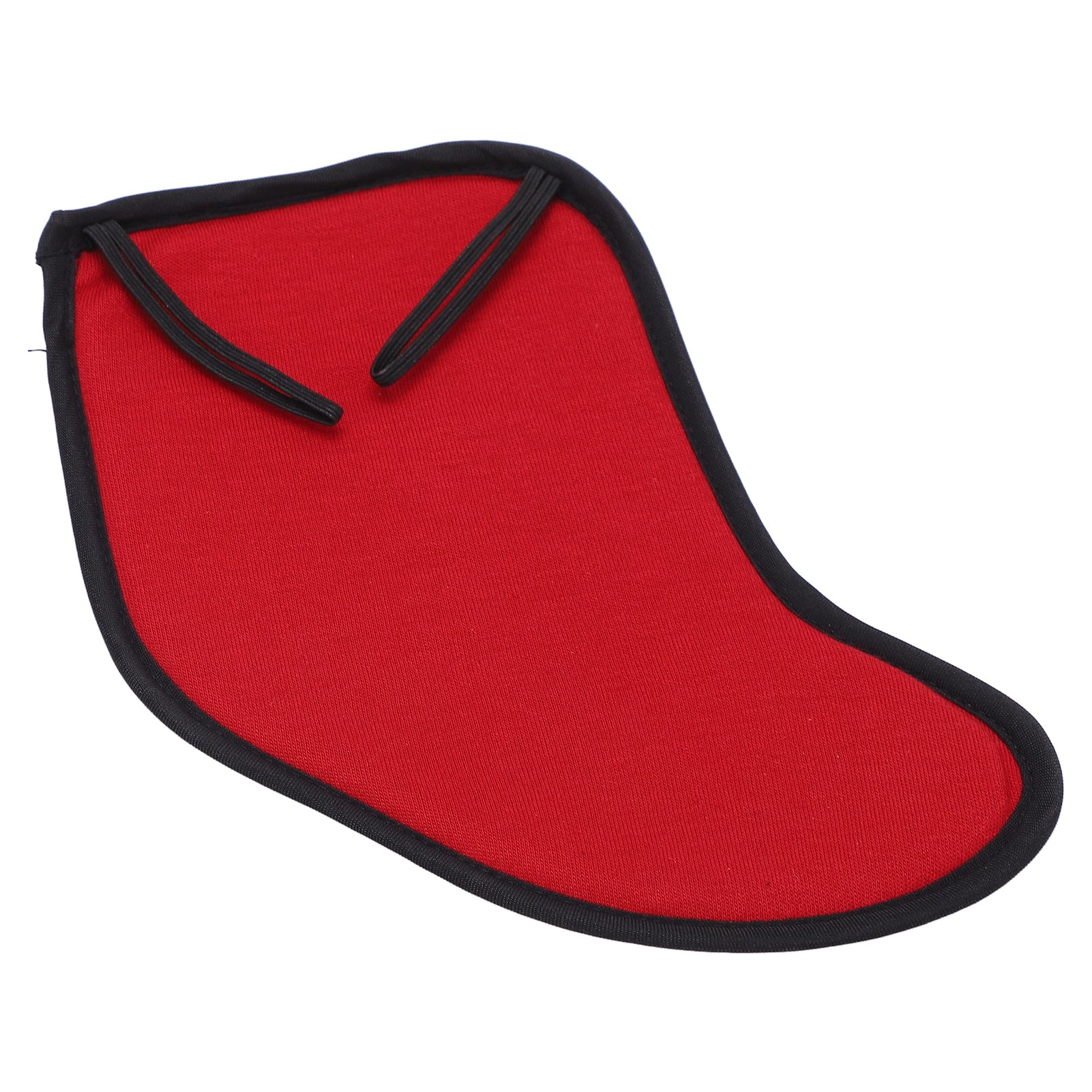 4/4‑3/4 Violin Shoulder Rest Pad Flannel Chin Cushion Protector for Stringed Instrument PlayingRed