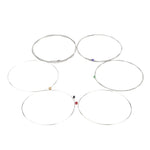 6Pcs Electric Guitar String Ball End E B G D A Hex Core Instrument Accessory for Replacement