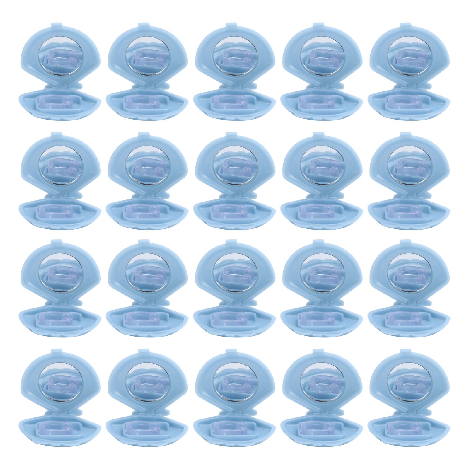 20pcs Portable Anti Snoring Device Mini Anti Snoring Device Sleep Аid Device Solution Set