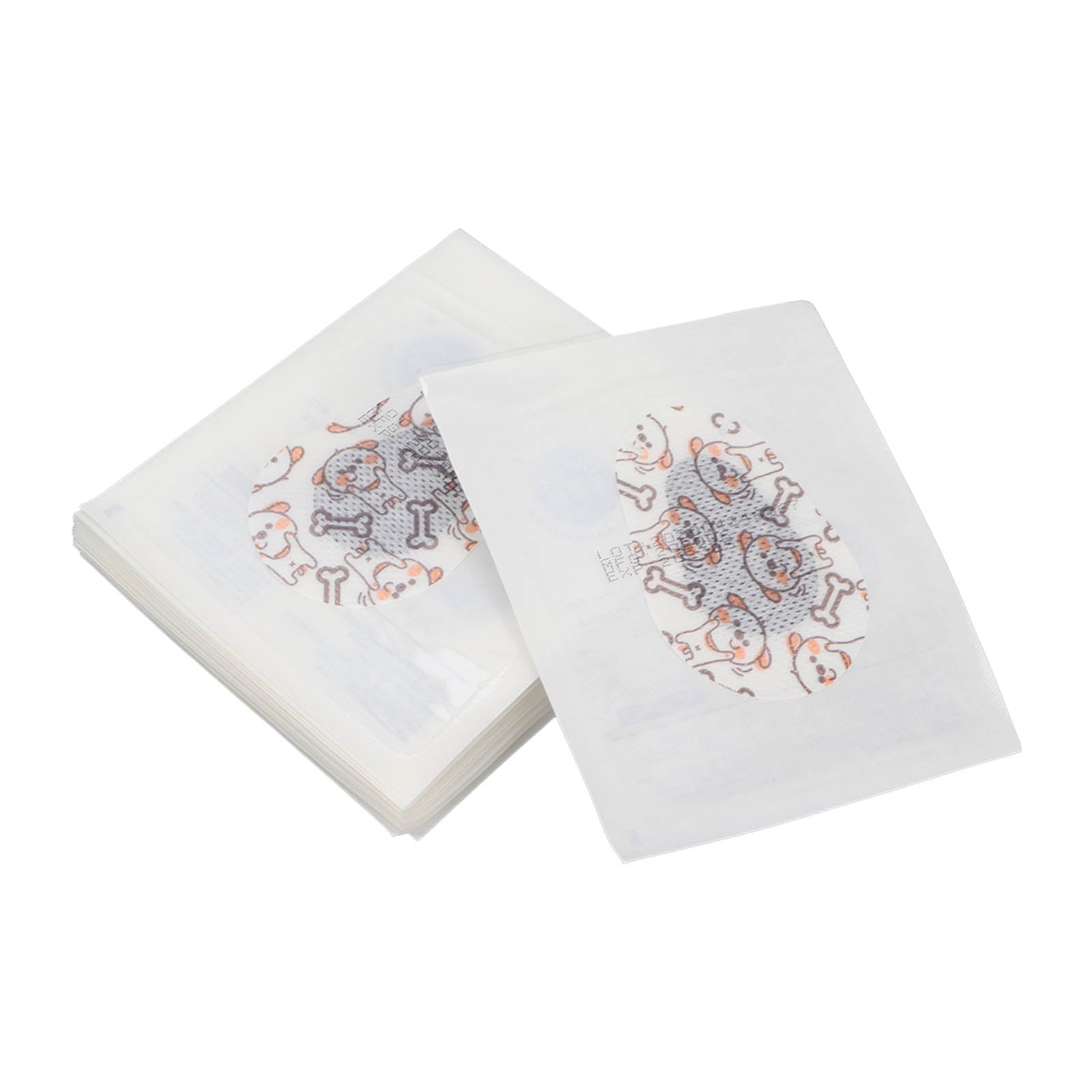 20pcs Amblyopia Eye Patches Breathable Cartoon Patterns Strabismus Eye Patch Set for Children Dog