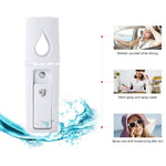 USB Rechargeable Face Sprayer Portable Handheld Face Mister for Daily Skin Care 20ml Beauty Device