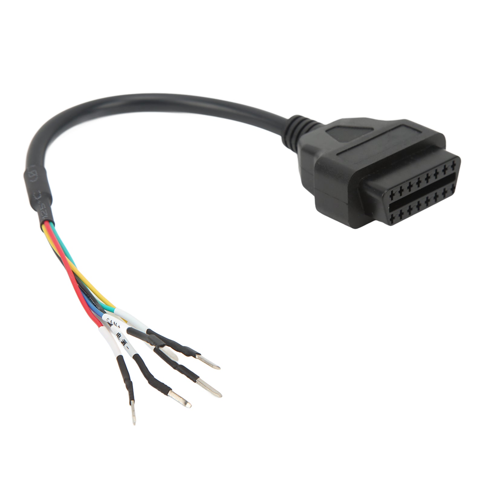OBD2 Female Connector Cable 16 Pin K CAN Line Diagnostic Jumper Tester Connector Pigtail Cord Cable