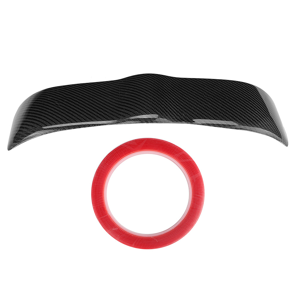 Dial Dash Cover Carbon Fiber Instrument Panel Interior Protective Trim Fits for Nissan 350Z Z33