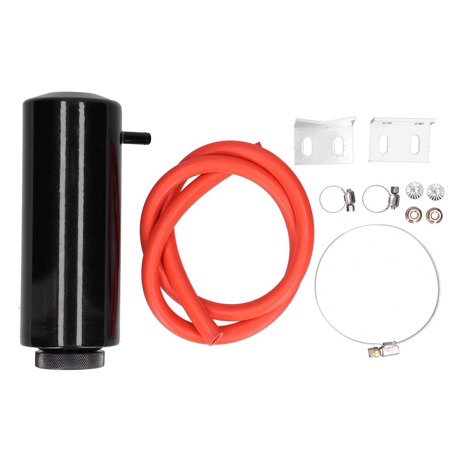 800ml Radiator Coolant Expansion Tank Overflow Oil Catch Can Reservoir Universal Car Accessory Black