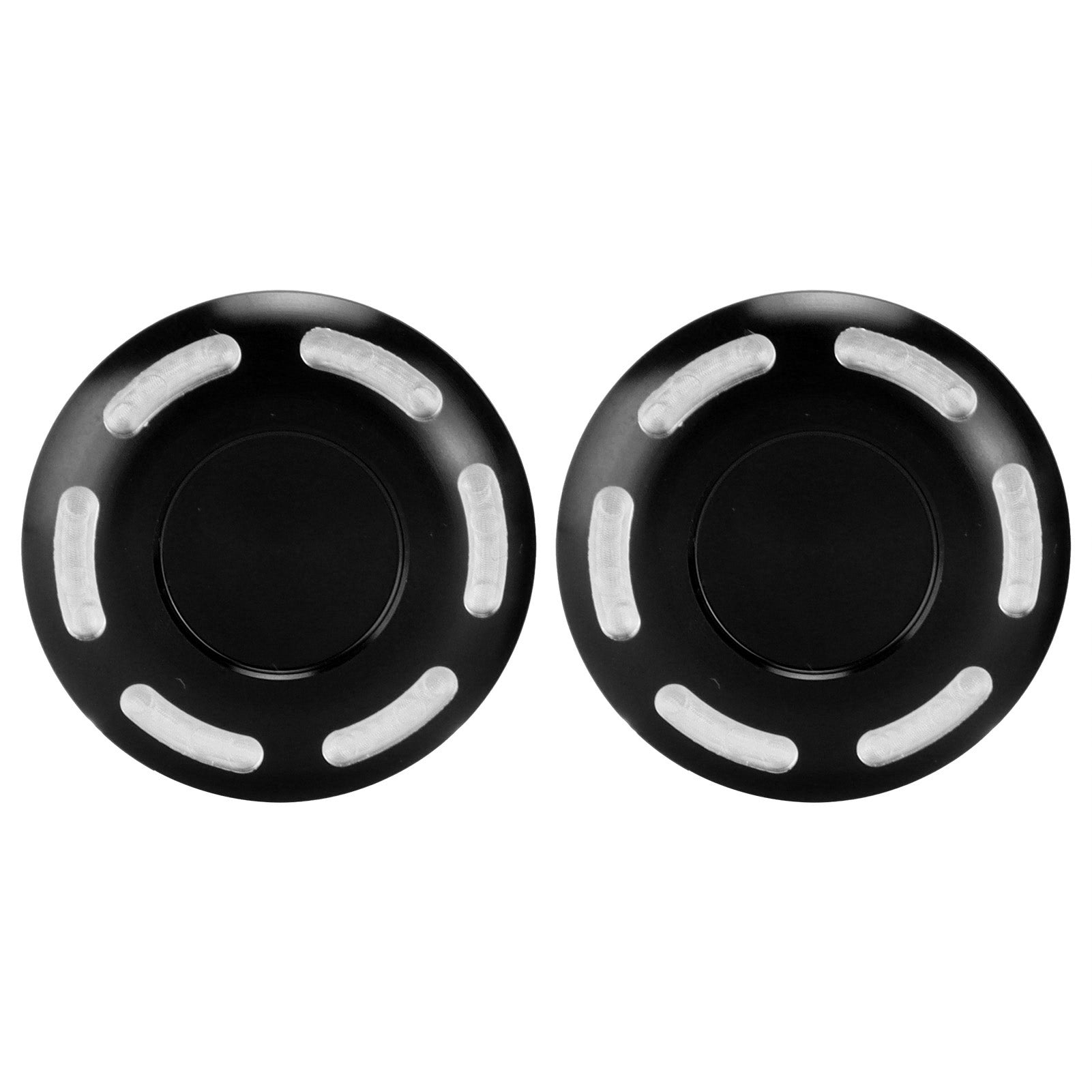 Motocycle Frame Hole Cover Aluminium Alloy Accessories Replacement for Tenere 700 2019‑2020Black