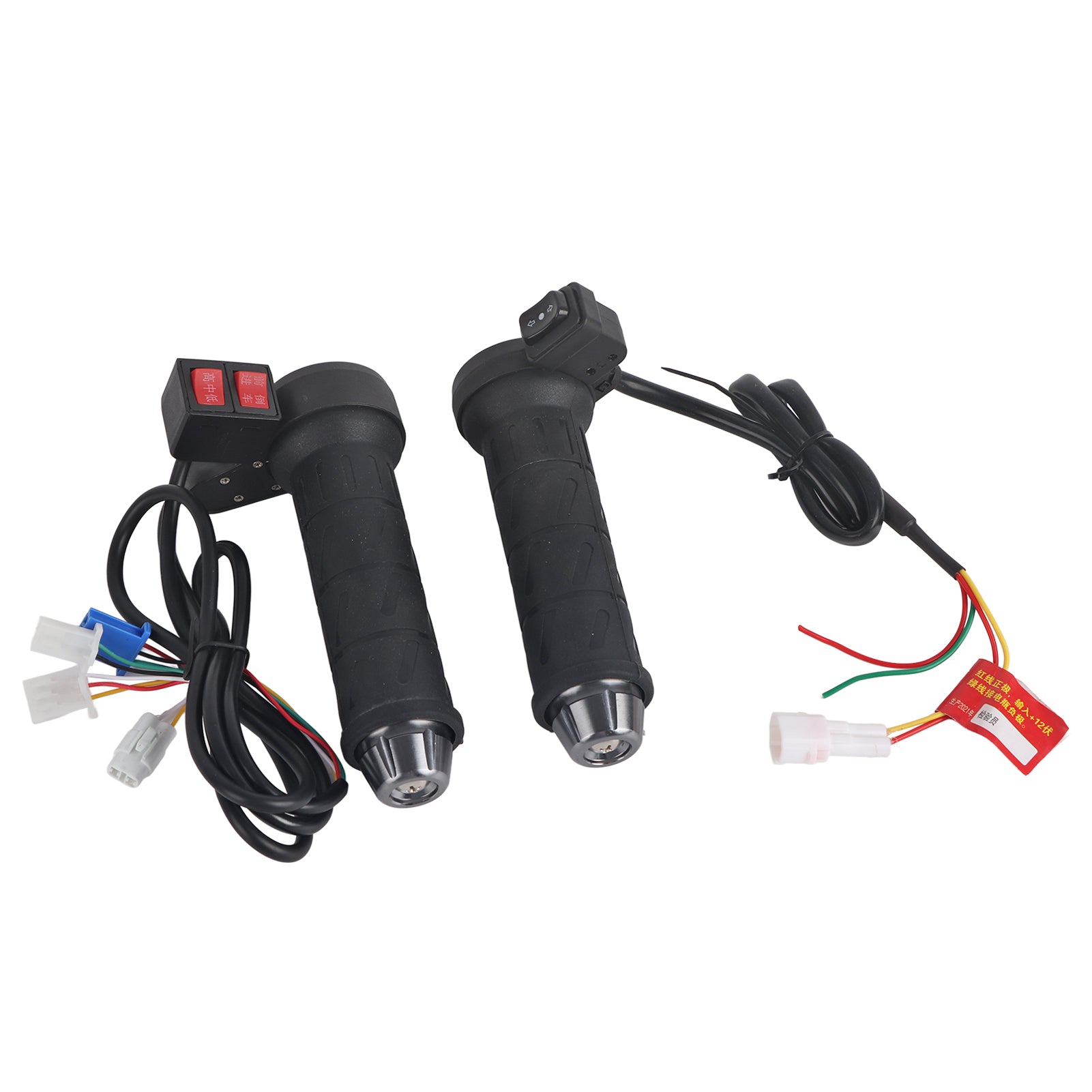 1 Pair Electric Heated Handlebar Universal Five Speed Adjustable Temperature 22mm Motorcycle Grips for ATV
