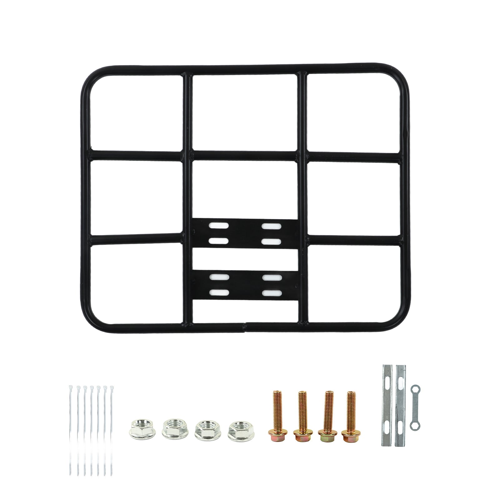 Food Delivery Box Rack Rear Grille 80kg Loading Seamless Steel Tube Universal for Motorcycle Electric Bicycle Type 2 53/43