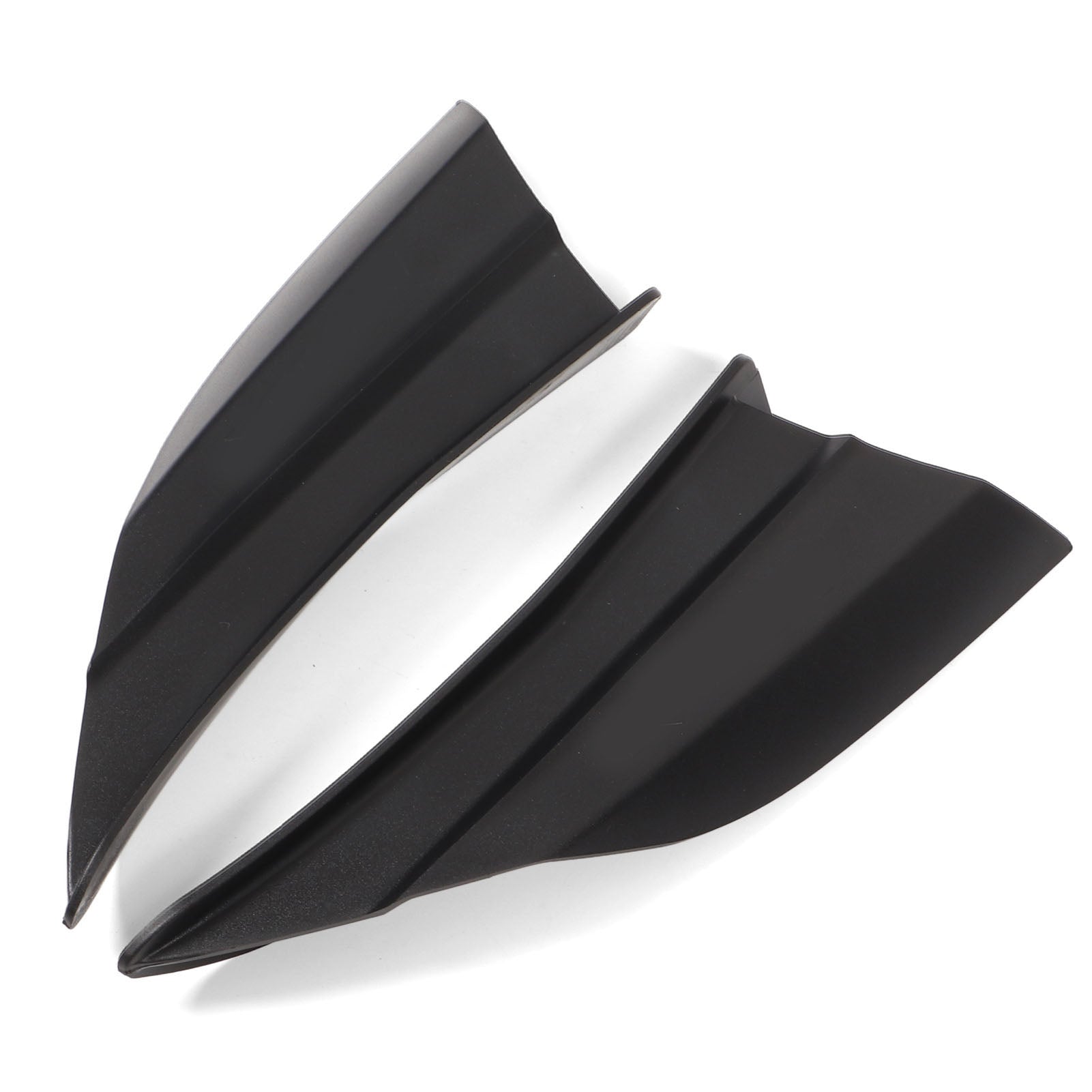 1 Pair Motorcycle Aerodynamic Wing Side Fairings Winglets Replacement for Nmax 155 2020‑2022 Glossy Black