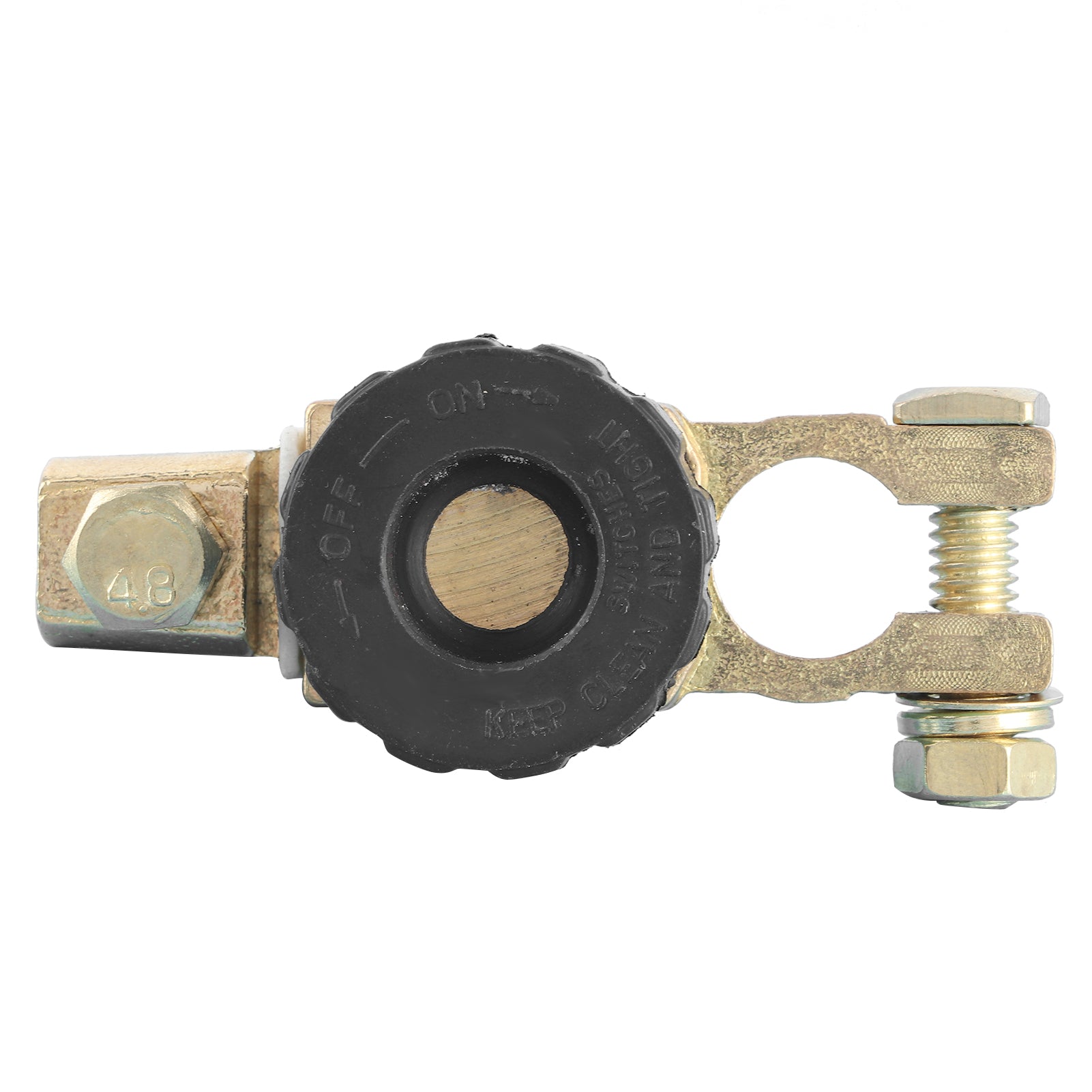 Universal Battery Disconnect Switch 17mm Power Kill Isolator On/Off for Vehicles RVs Equipments