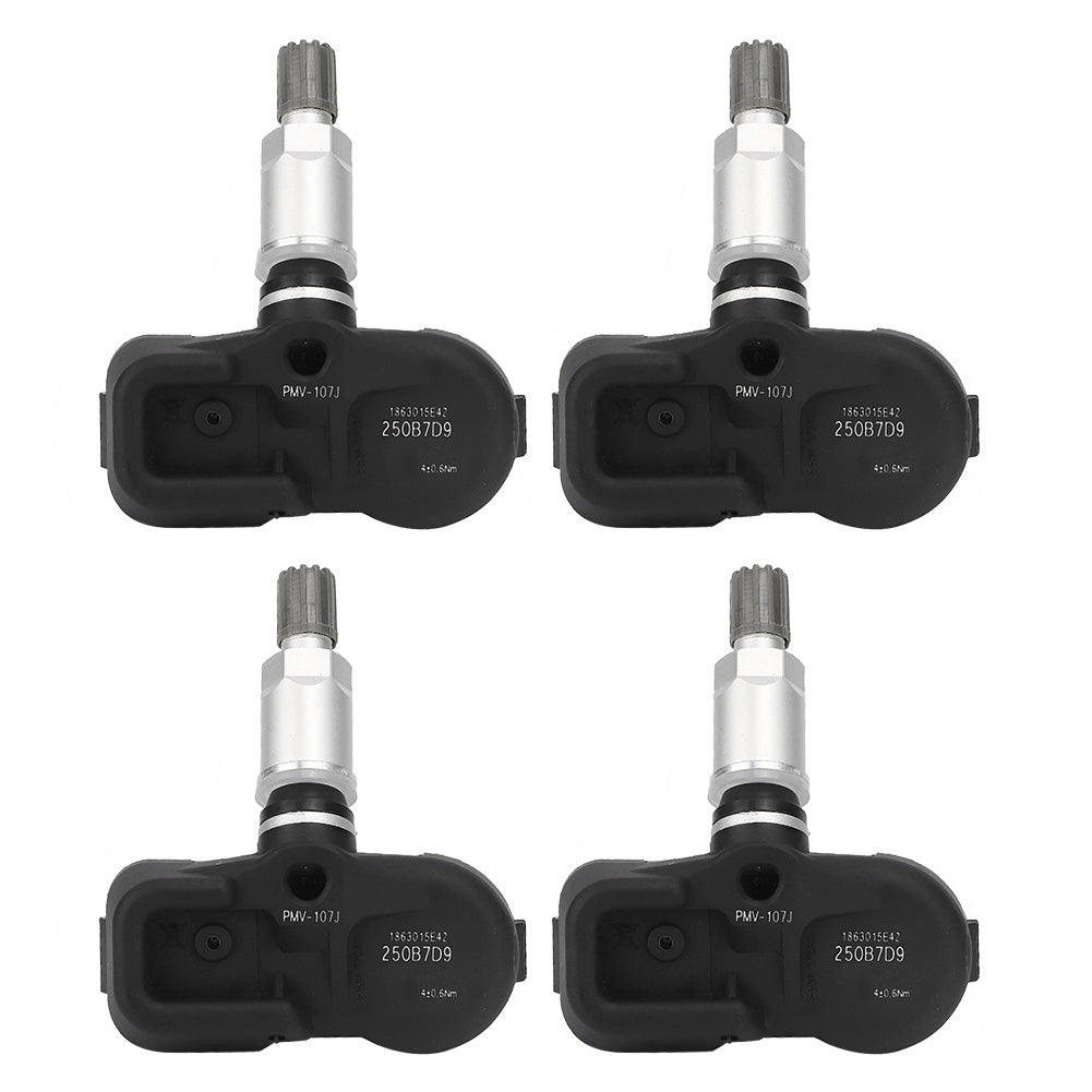 4pcs Tire Pressure Sensor ABS Aluminum Alloy PMV-107J Fit for Toyota