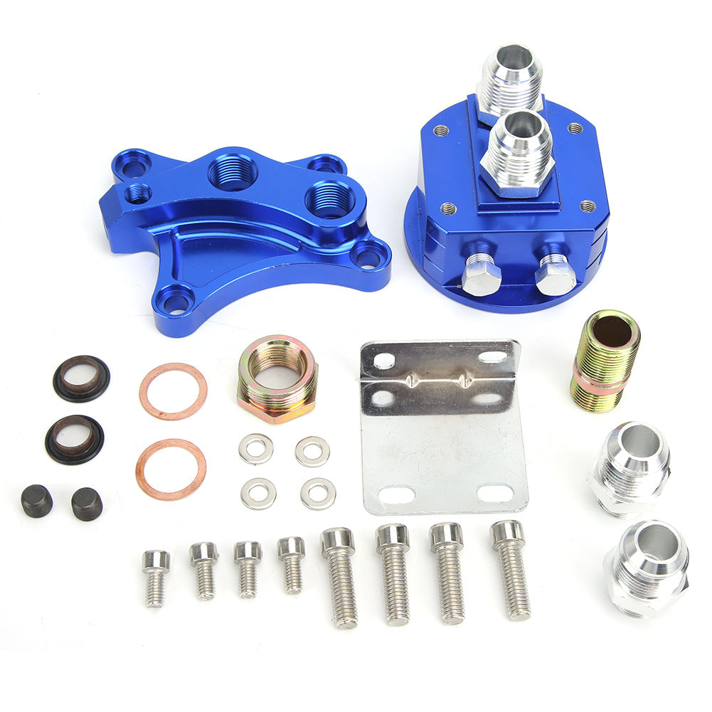 Oil Wedge Block Adapter Aluminum Alloy Car Modification Fit for Nissan