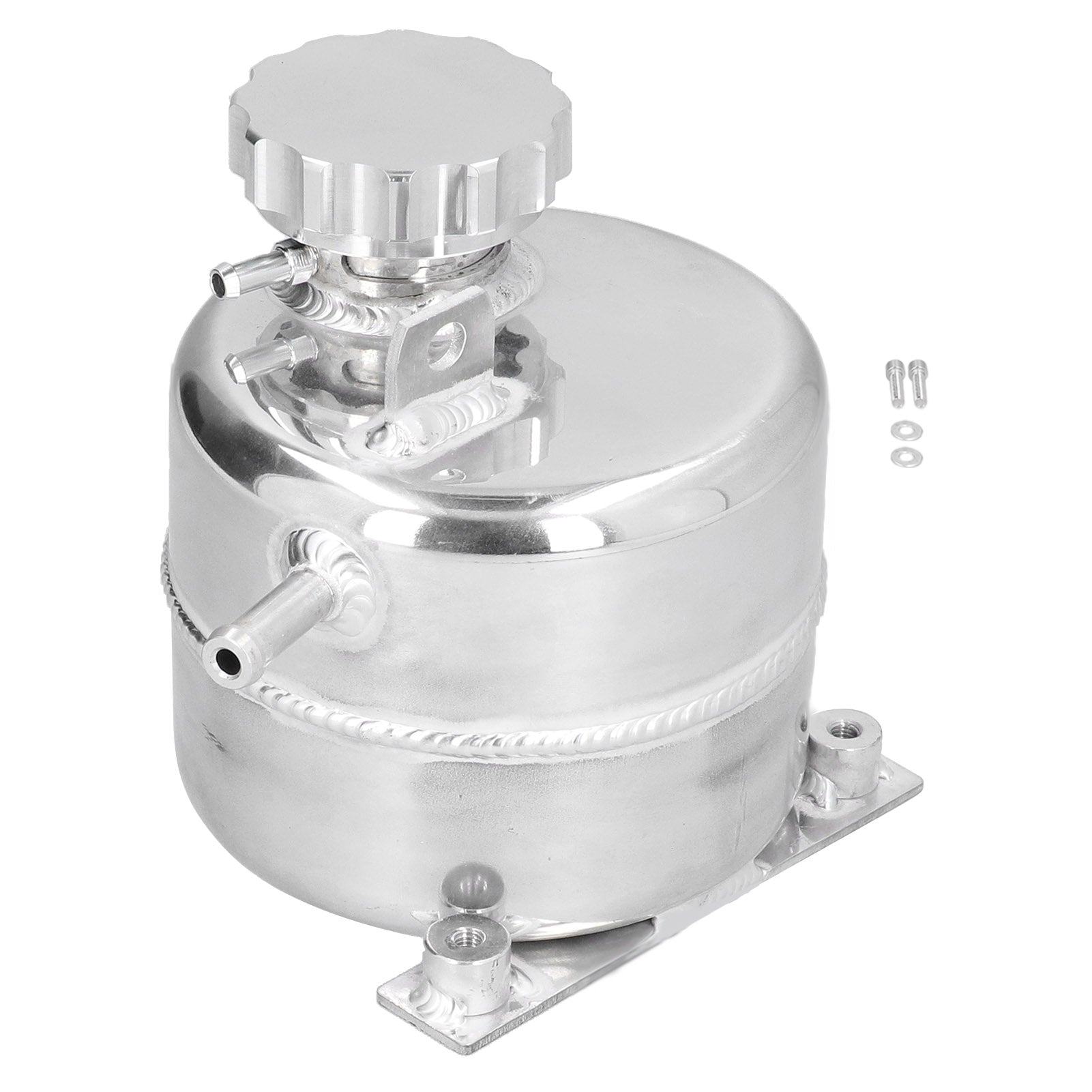 Water Overflow Tank 7075 Aluminum Car Accessories Fit for S Convertible R53 05‑08Silver