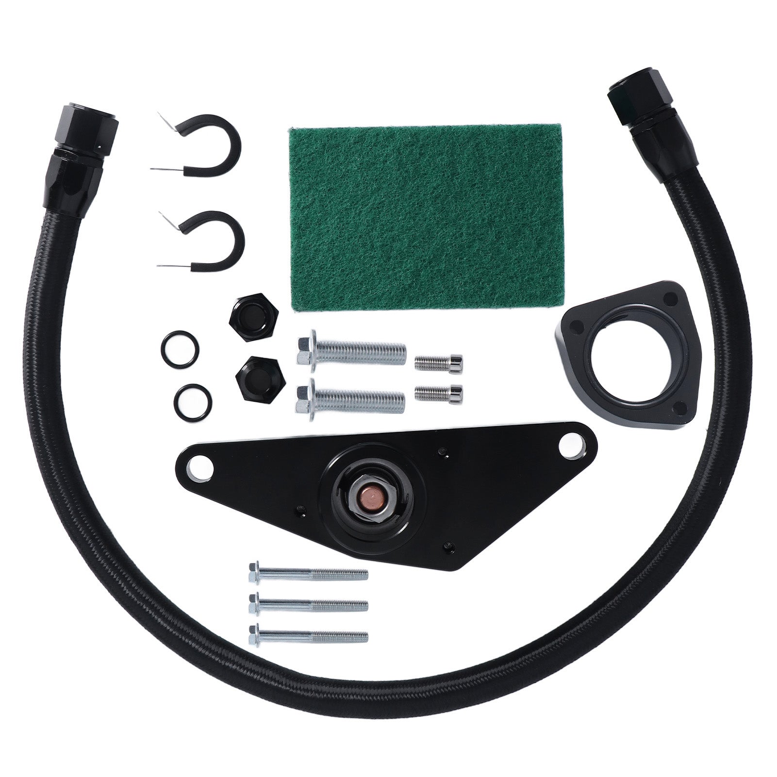 Coolant Bypass Kit Aluminium Alloy Replacement for Dodge Ram for Cummins Diesel 5.9L 6.7L