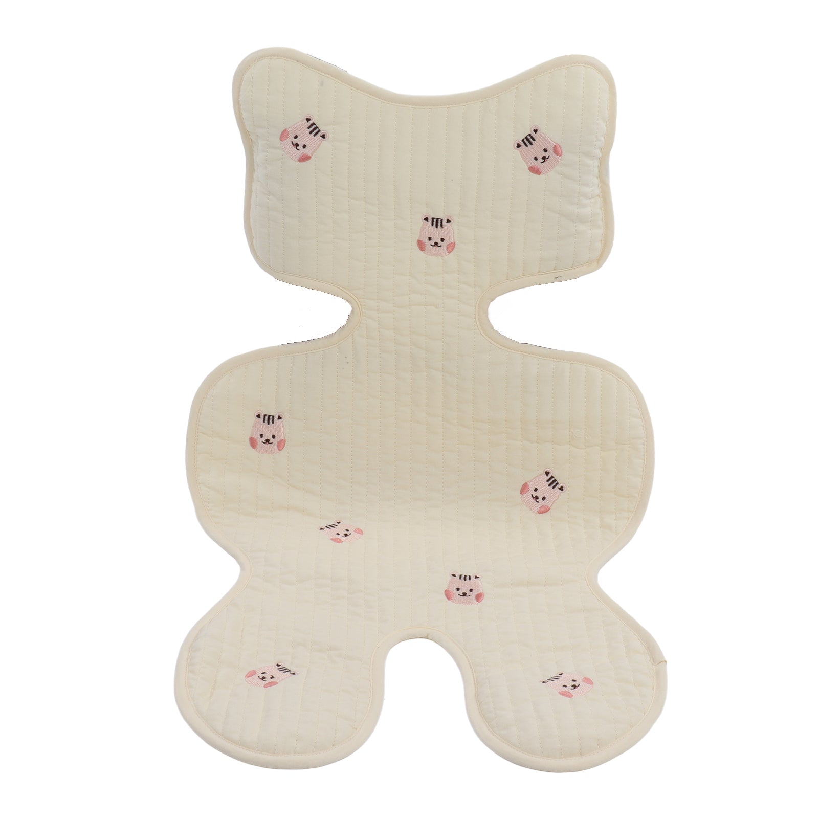 Child Car Seat Cushion Breathable Multi Functional Baby Stroller Cushion Pad for 0‑6 Years Old Squirrel