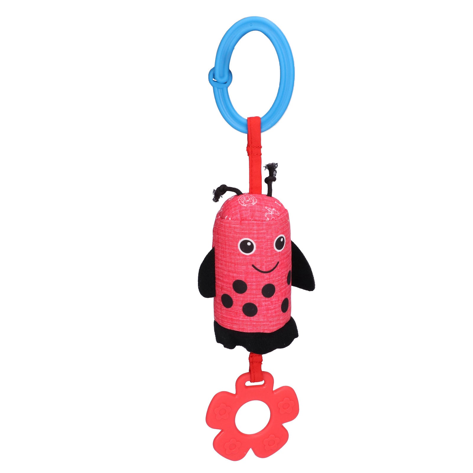 Hanging Spiral Rattle Educational Soft Comfortable Stroller Bird Bee Bells Baby Toys for Daily UseAnimal Wind Chimes Ladybug