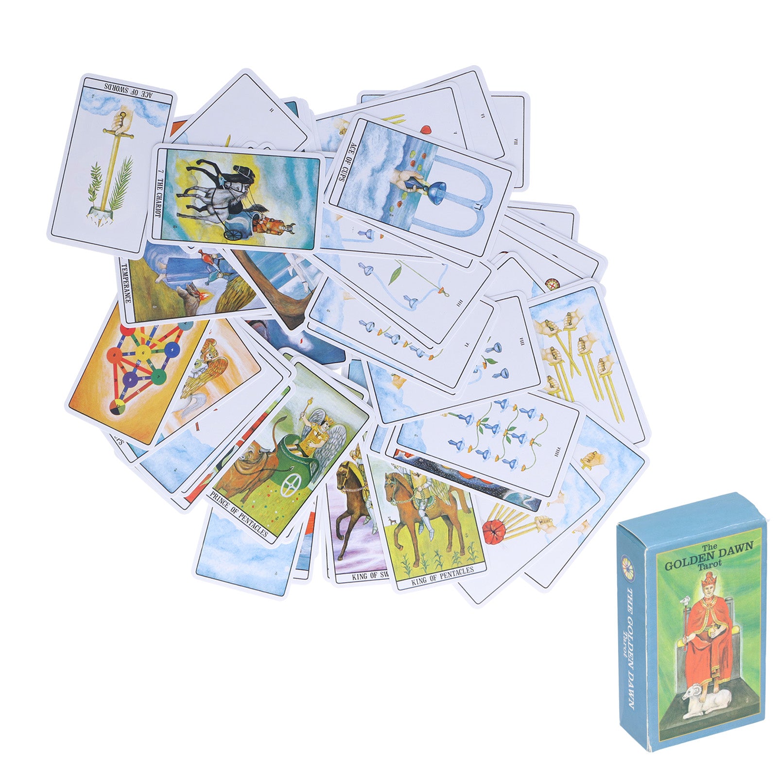 Tarot Deck Rudimental Divination Fate Forecasting Tarot Deck Cards for Family Friends Party