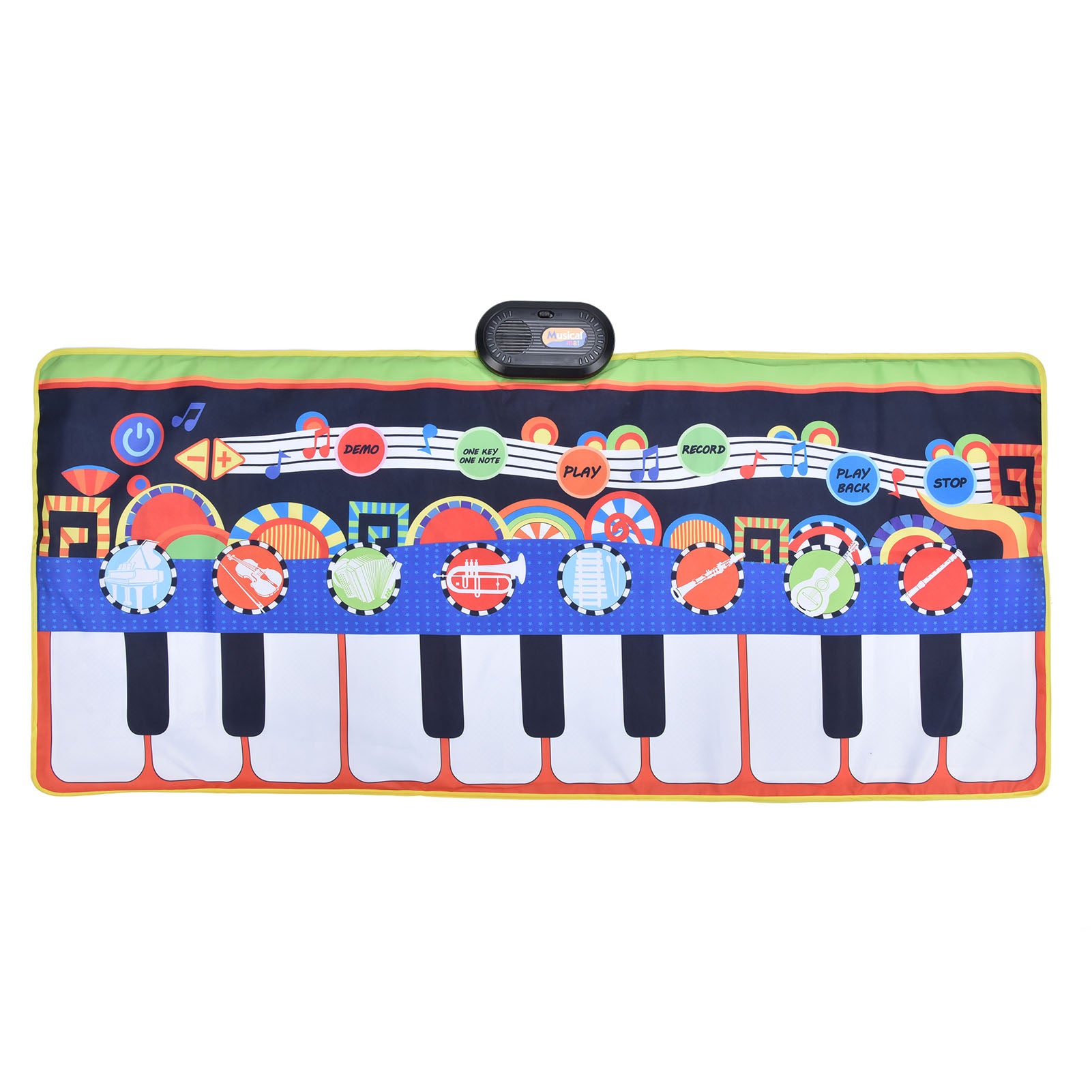 Floor Piano Mat Foldable Musical Piano Mat Musical Gift Toy for Boys Girls Above 3 Years OldPiano Mat