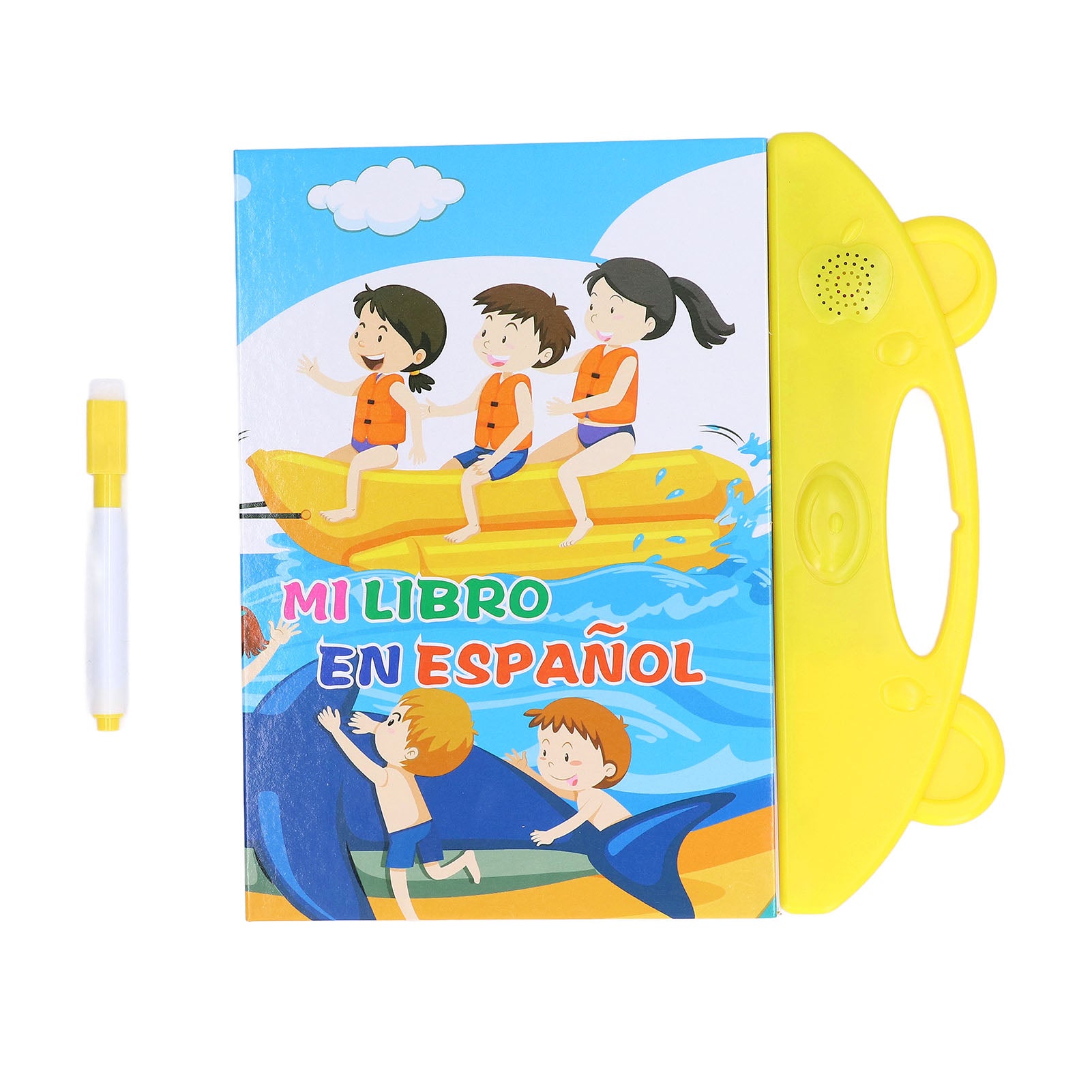 Children Spanish Sound Book Kid Funny Learning Interactive Audio Book Educational Toy Birthday Gift