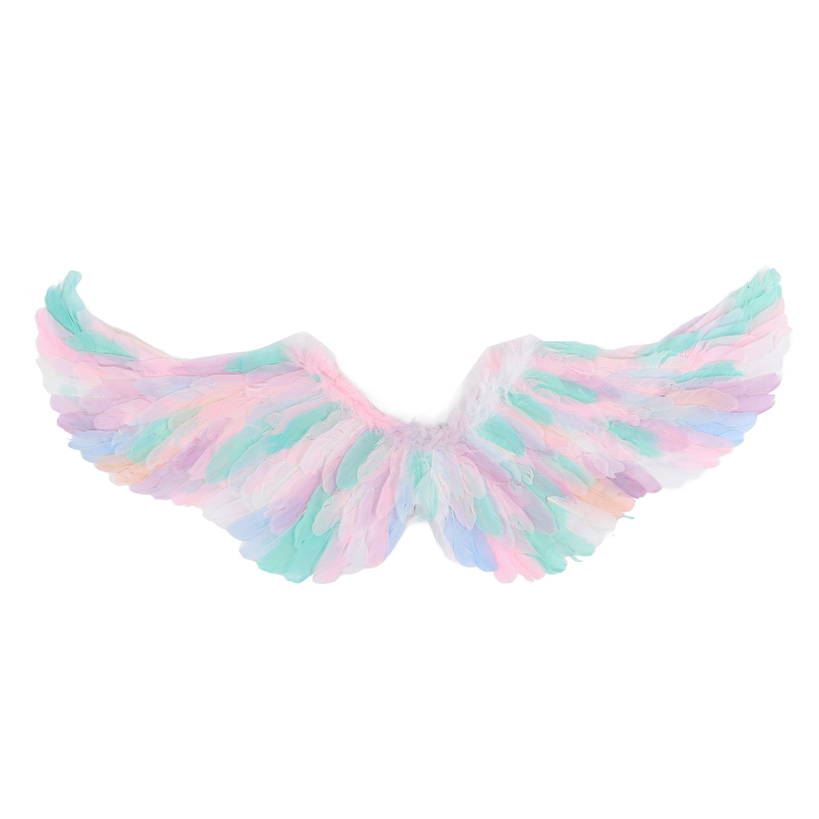 Fairy Wings Costume Feather Colourful Angel Princess Wings for Halloween Cosplay Party Favors Stage M